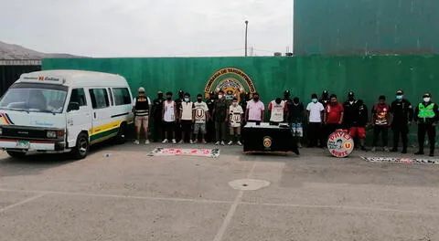 Barristas son detenidos con envoltorios de droga.