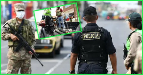 Policías resguardarán calles de Lima y Callao con apoyo de militares por 45 días.