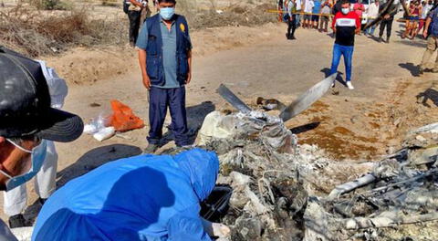 Ica: se espera traslado a Lima de cuerpos de fallecidos tras caída de avioneta