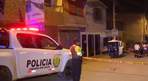 Mototaxista muere al recibir tres balazos en Villa María del Triunfo.