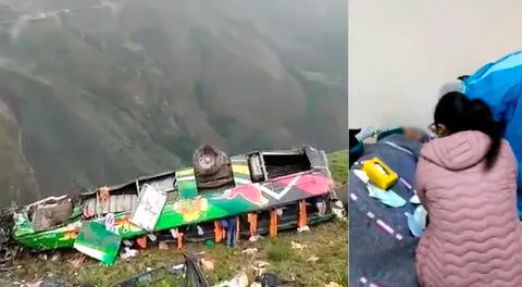 “Se están muriendo”: solicitan puente aéreo para trasladar a heridos graves de bus que cayó a un abismo en La Libertad