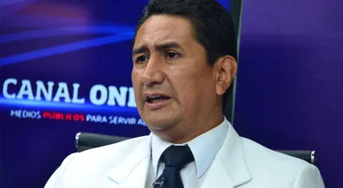 Jefe de Perú Libre se mostró incómodo por conducta del decano del CMP.