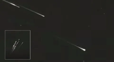 ¡Impresionante! Captan supuestos satélites de Starlink de SpaceX cayendo en Puerto Rico [VIDEO]
