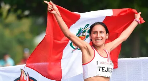 Gladys Tejeda vuelve a darle una alegría al Perú por su desempeño en la Maratón de Sevilla.