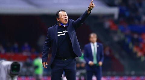 Juan  Reynoso recibió con entusiasmo la victoria ante Toluca por el Clausura MX.
