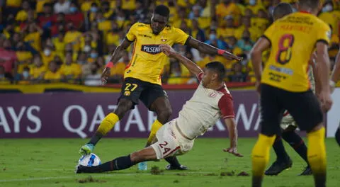 Barcelona SC recibió a Universitario de Deportes en Guayaquil por la Copa Libertadores 2022.