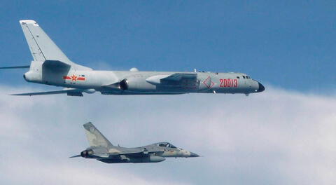 El Ministerio de Defensa de Taiwán informó que la misión involucró 9 aviones.