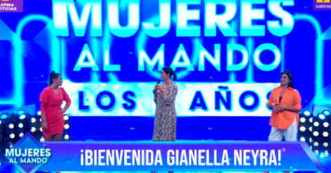 Gianella Neyra se unió a Giovanna Valcárcel y Thais Casalino en el último programa de MAM