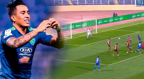 Si no es golazo no vale: Cristian Cueva marcó otra joya en el Al-Fateh vs. Al-Ettifaq en Arabia
