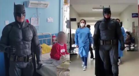 Médico se viste de Batman para ayudar a niños con leucemia en Cusco [VIDEO]
