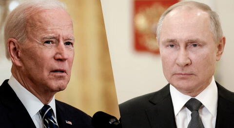 Joe Biden se puso en contacto con el presidente de Ucrania tras la orden de Vladimir Putin.