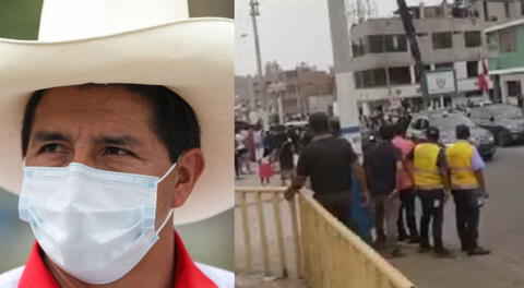 "Lárgate": ciudadanos abuchean a Pedro Castillo en Pucusana [VIDEO]