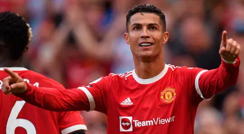 Cristiano Ronaldo anota un doblete en el partidazo de Manchester United vs. Tottenham