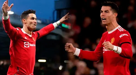 Cristiano Ronaldo anotó un triplete en la victoria de Manchester United.