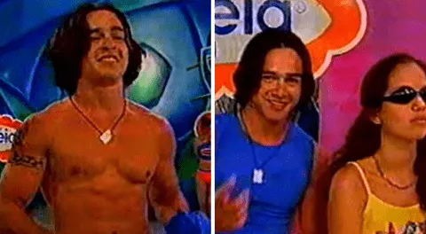 André Castañeda hizo de modelo en el programa de Raúl Romero.