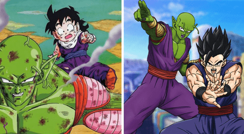 Se viraliza imagen de la fusión entre Piccolo y Gohan.