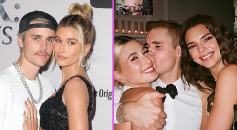 Hailey Bieber reapareció ante el público acompañada de su esposo Justin Bieber y su amiga Kendall Jenner.