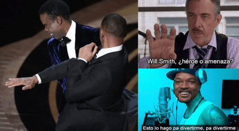 Will Smith es tendencia por perder los papeles y golpear a Chris Rock