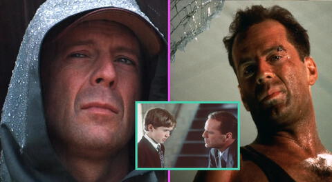 Recuerda los personajes y películas que  llevaron a la fama a Bruce Willis.