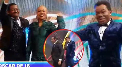 JB en ATV: Así Jorge Benavides parodió cachetada de Will Smith contra Chris Rock en los Oscar 2022