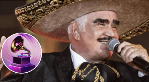 Vicente Fernández gana “Mejor Álbum de Música Regional” en los Grammy 2022.