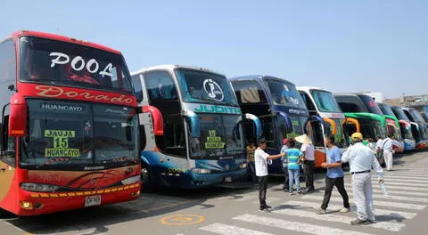 Sutran toma medida frente a paro de transporte.