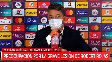 Marcelo Gallardo no toleró que un reportero no le preste atención.