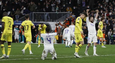 Real Madrid hizo primar su linaje en la Champions y logró clasificar a las semifinales 2021-22.