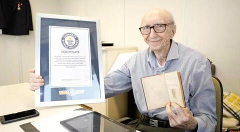 El ciudadano brasileño tiene más de 89 años trabajando en la misma empresa y celebraron su centenario a lo grande.