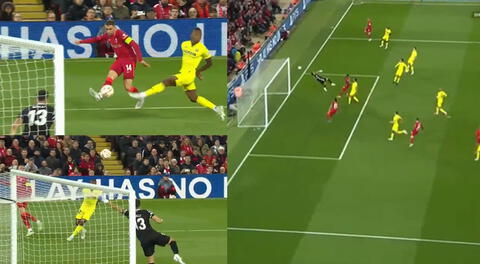 ¡Puede costar una final! Liverpool puso el 1-0 con este autogol de Estupiñán en Champions League [VIDEO]