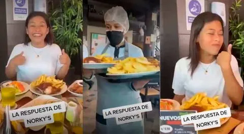 Joven que se confundió de restaurante para adquirir la promo de 5 soles, es recompensada.