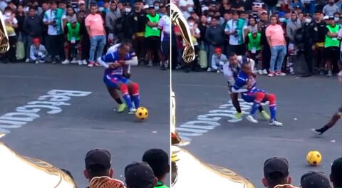 Escena durante el famoso torneo de El Porvenir se hace viral: “Así se marca en el Mundialito”