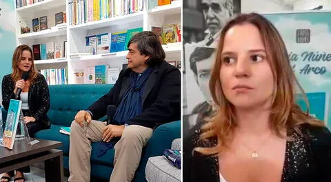 Silvia Núñez presentó su nuevo libro junto a Jaime Bayly.