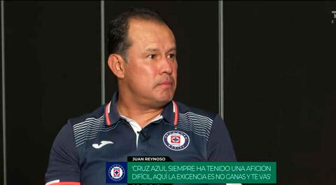 Juan Reynoso se juega su cargo de DT en Cruz Azul ante Necaxa: “Nuestro rival más duro serán nuestros fantasmas”