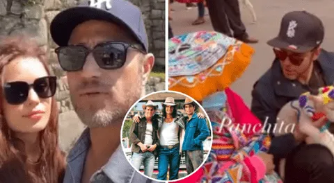 Actores de 'Pasión de Gavilanes' en Machu Picchu.