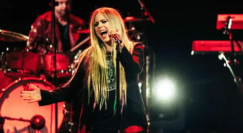 La cantante Avril Lavigne llegará este año a nuestro país.