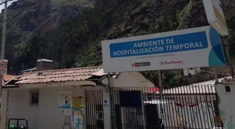 Huancavelica: pared cae sobre joven universitario y termina en el Hospital Departamental