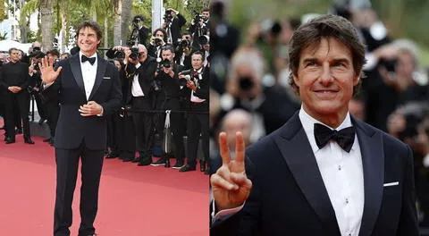 Tom Cruise la rompe en Festival de Cannes 2022.