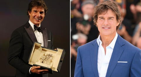 Tom Cruise recibió una Palma de Oro honorífica en el Festival de Cannes 2022.