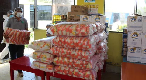 Qali Warma entrega alimentos para escolares. Foto: Qali Warma