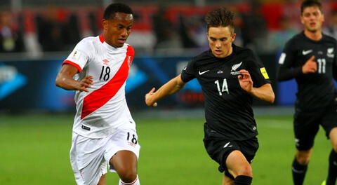 Perú vs Nueva Zelanda