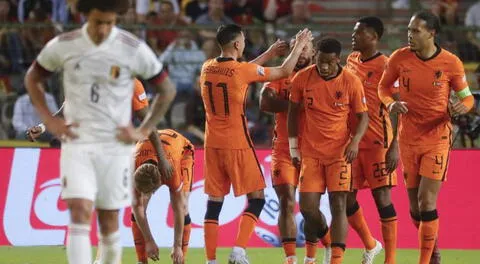 Una buena actuación de Depay que marcó dos goles le permitió a Países Bajos ganar 4-1 a Bélgica.