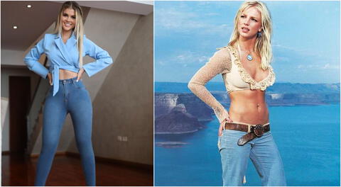 Brunella Horna afirma que la confundieron con Britney Spears en los Estados Unidos.