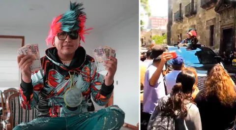 Faraón Love Shady fue recibido en México entre gritos por una gran grupo de fans [VIDEO]