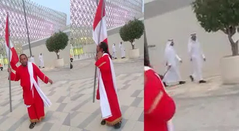 Hincha israelita viajó a Qatar a alentar a la selección peruana de Ricardo Gareca en el repechaje.