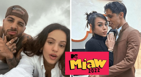 Parejas nominadas a los Premios MTV  MIAW 2022.