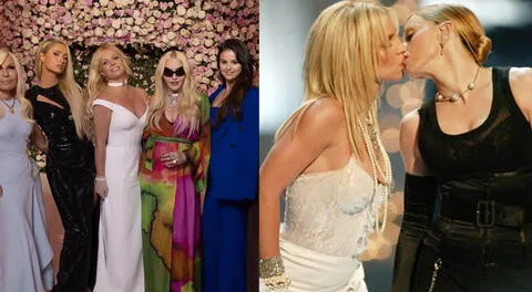 Britney Spears volvió a besarse con Madonna tras 19 años.