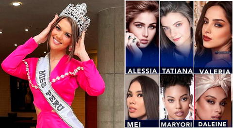 Una de ellas será nuestra Miss Perú.