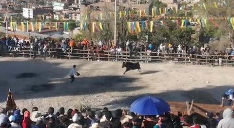 Corrida de toros dejó a varios ayacuhanos con lesiones graves.