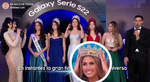 Candidatas de Miss La Pre asistieron al Miss Perú 2022.